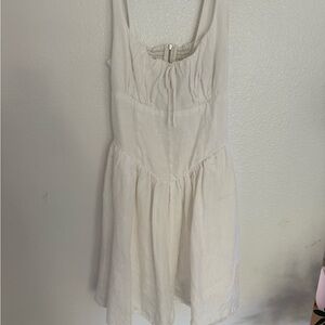 Reformation Daria Linen Dress